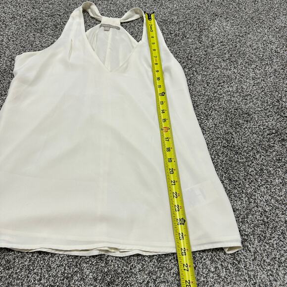 BANANA REPUBLIC Cream Halter Blouse Top, Size Small - Picture 8 of 8